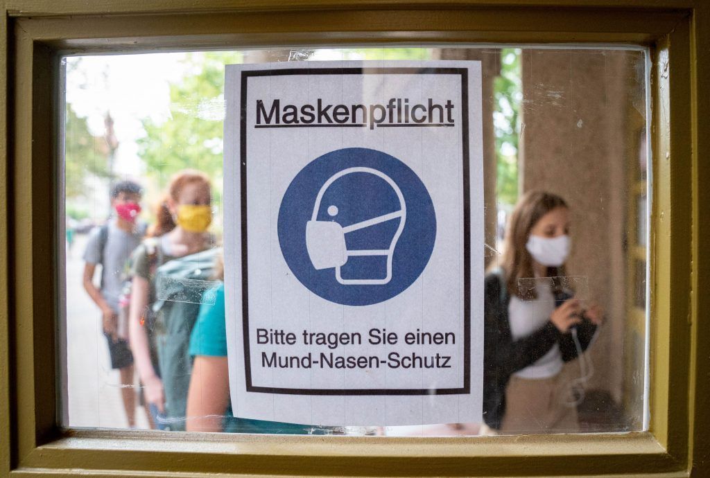 Maskenpflicht in der Schulklasse fällt
