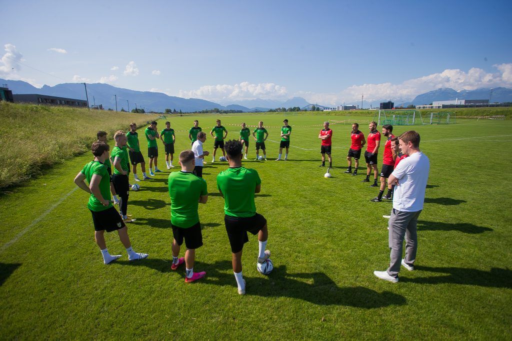 Austria Lustenaus Trainingsauftakt mit nur elf Spielern
