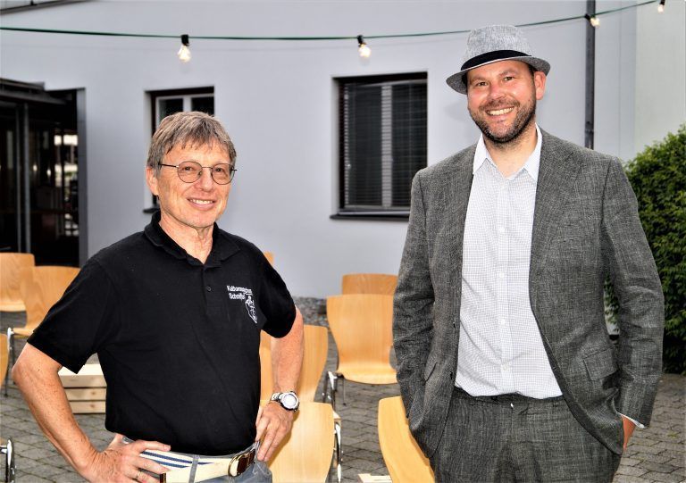 Mit dabei: Herbert Dünser und Marcus Naumann.