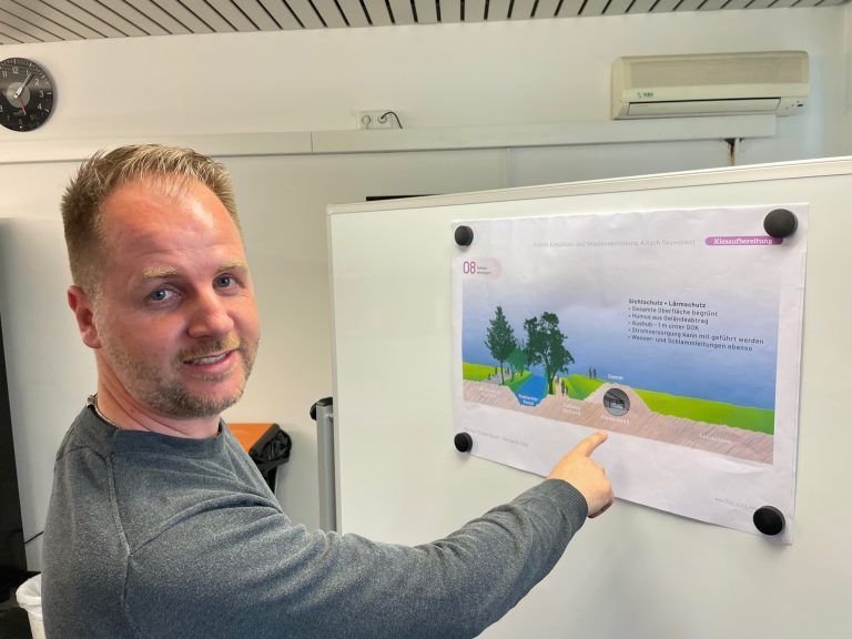 „Wir möchten ein enkeltaugliches Vorzeigeprojekt mit Mehrwert für die gesamte Region umsetzen“, betont Unternehmer Patrik Nickel. <span class="copyright"> VN/Walser</span>