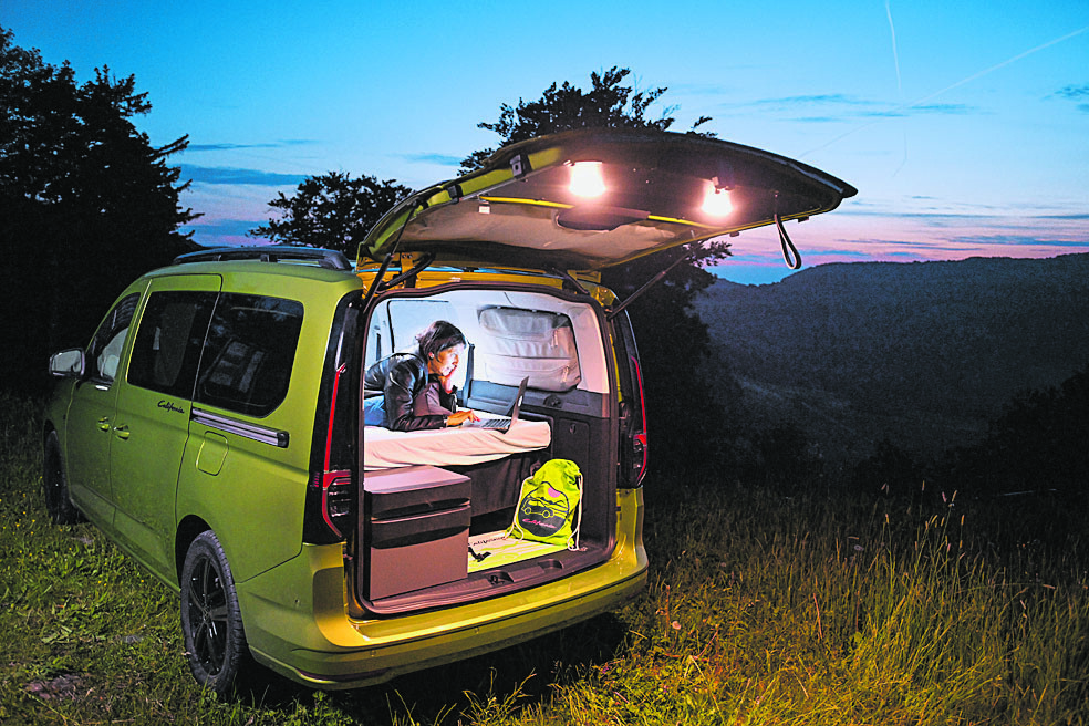 Kompakte Camping-Kabine