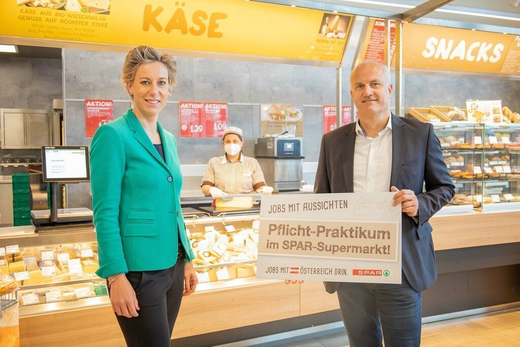 Pflichtpraktikum bei Spar