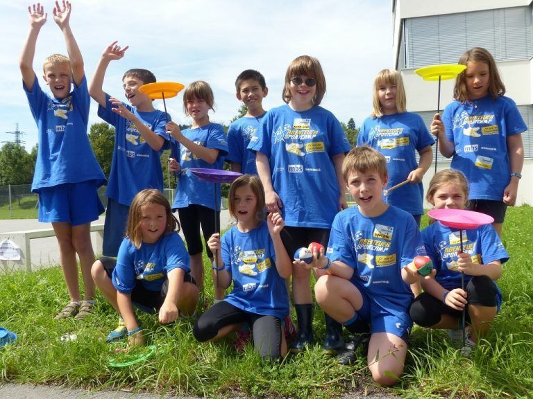 Beim Abenteuer Sportcamp können sich die Kinder in den verschiedensten Sportarten austoben. Gemeinde Nüziders