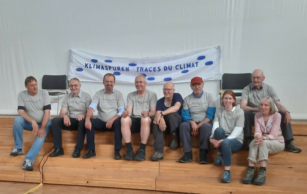 Klimawanderer auf Stippvisite in Mäder
