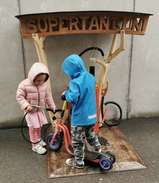 Danke mit einer Tanke