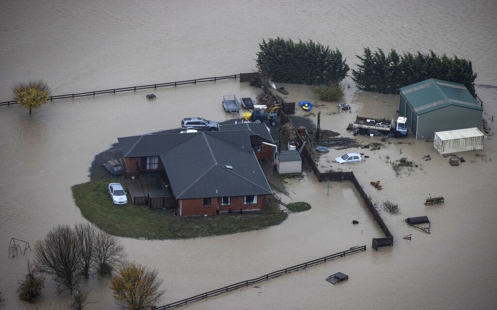 Land unter in Neuseeland