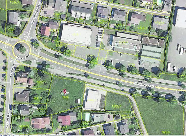 Grundstück in Lustenau um 1,06 Millionen Euro verkauft