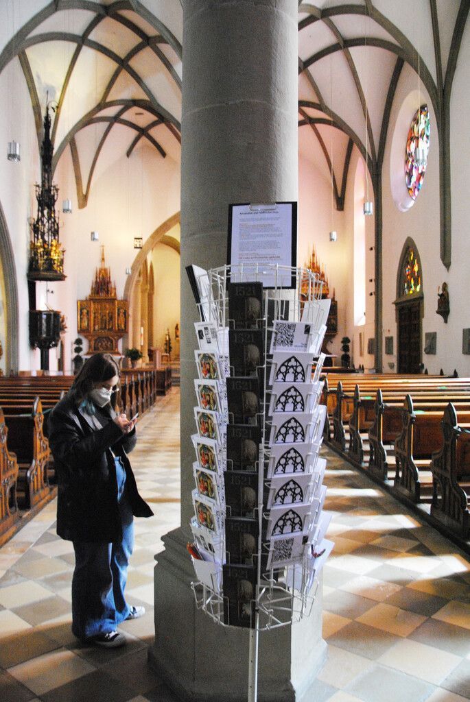 QR-Codes im Feldkircher Dom