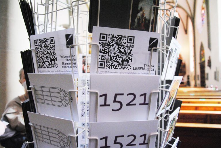 QR-Codes im Feldkircher Dom