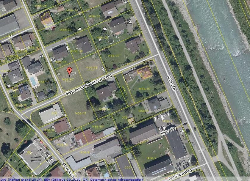 Grundstück in Feldkirch um 648.000 Euro verkauft