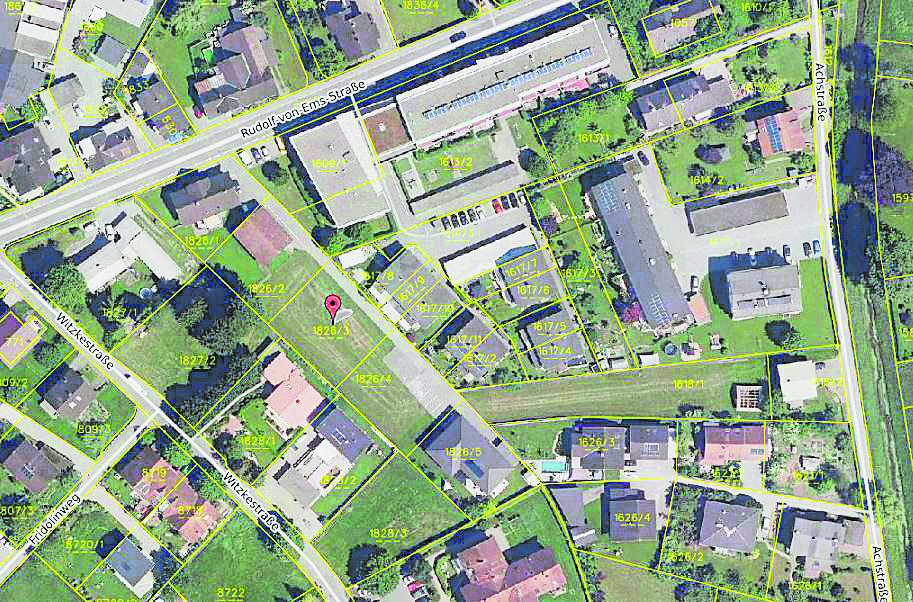 Grundstück in Hohenems um 465.000 Euro verkauft