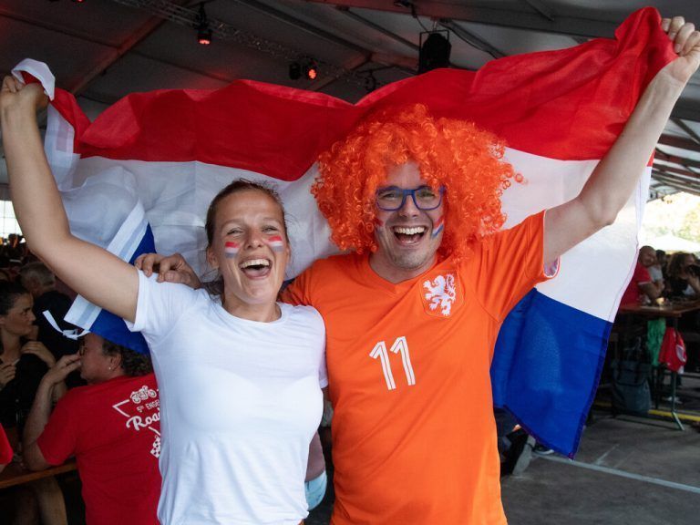 Am Ende jubelten  Mirjam und Maarten