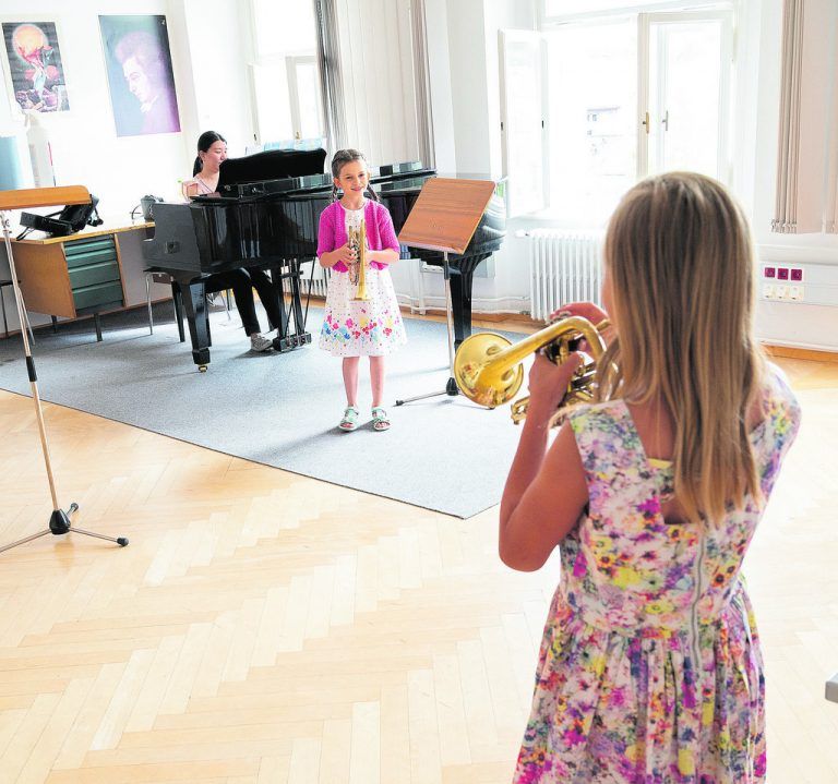 Abstandhalten und musizieren