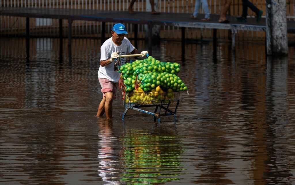 Rekordhochwasser in Brasilien