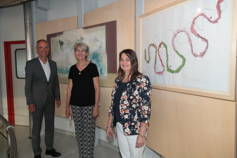 Stiftungsrat Alfred Geismayr, Maria Josek (Lebenshilfe) und Sonja Mohr (ORF).