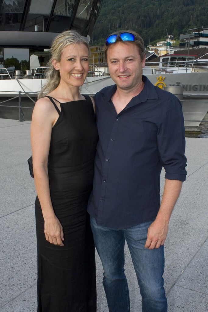 Susanne Bösch und Thomas Dünser lauschten den Tönen.