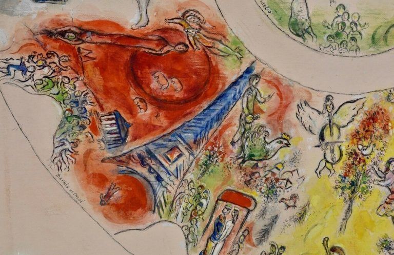 Szene aus dem Deckengemälde der Pariser Oper.vn/cd