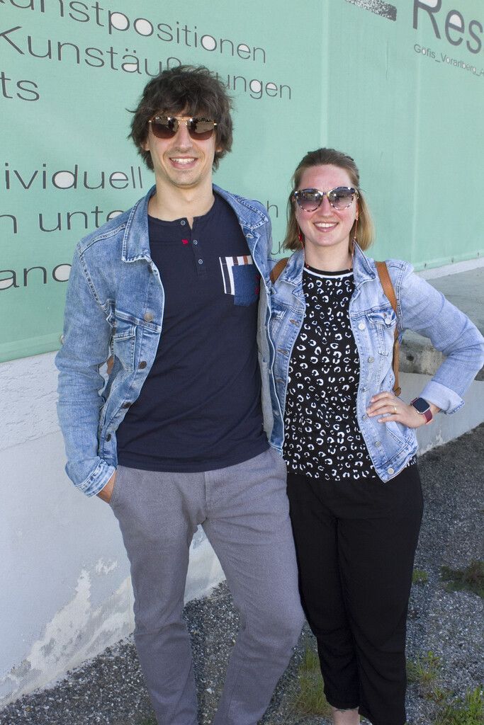 Zeigten sich begeistert: Lukas und Nele Gfader-Fussenegger.