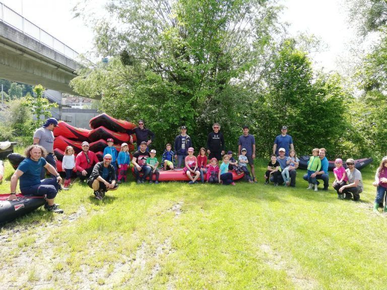 Zweieinhalb Stunden waren zehn Väter mit ihren Kindern auf dem Alten Rhein unterwegs. <span class="copyright">MArktgemeinde</span>