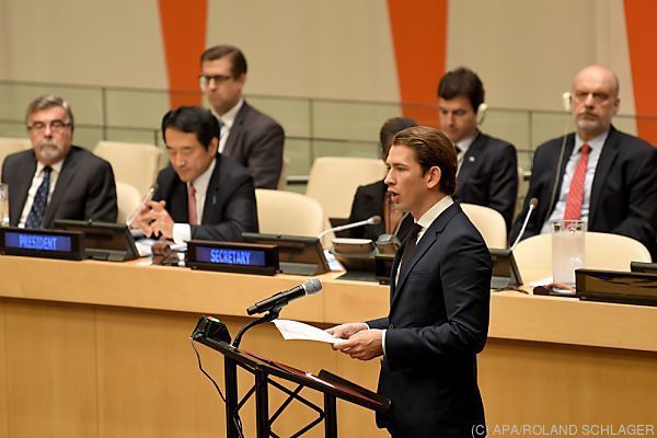 Kurz reist zur UNO nach New York