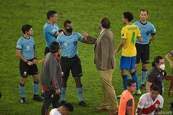 Brasilien nach 1:0 gegen Peru im Copa-America-Finale