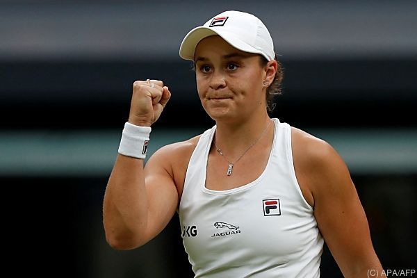Topgesetzte Barty ohne Mühe ins Wimbledon-Halbfinale