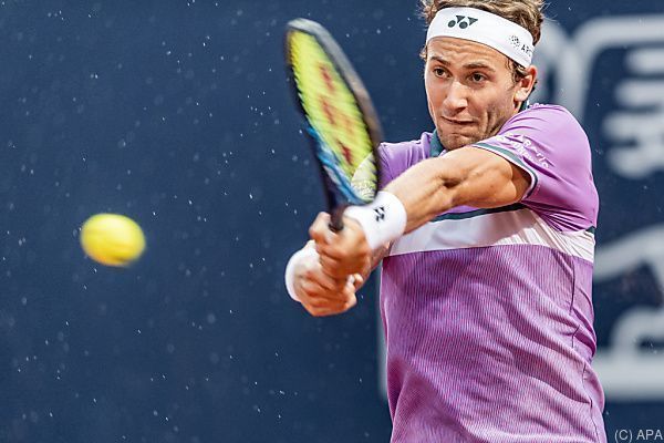 Ruud trotzt Regen in Kitz und setzte Siegesserie fort