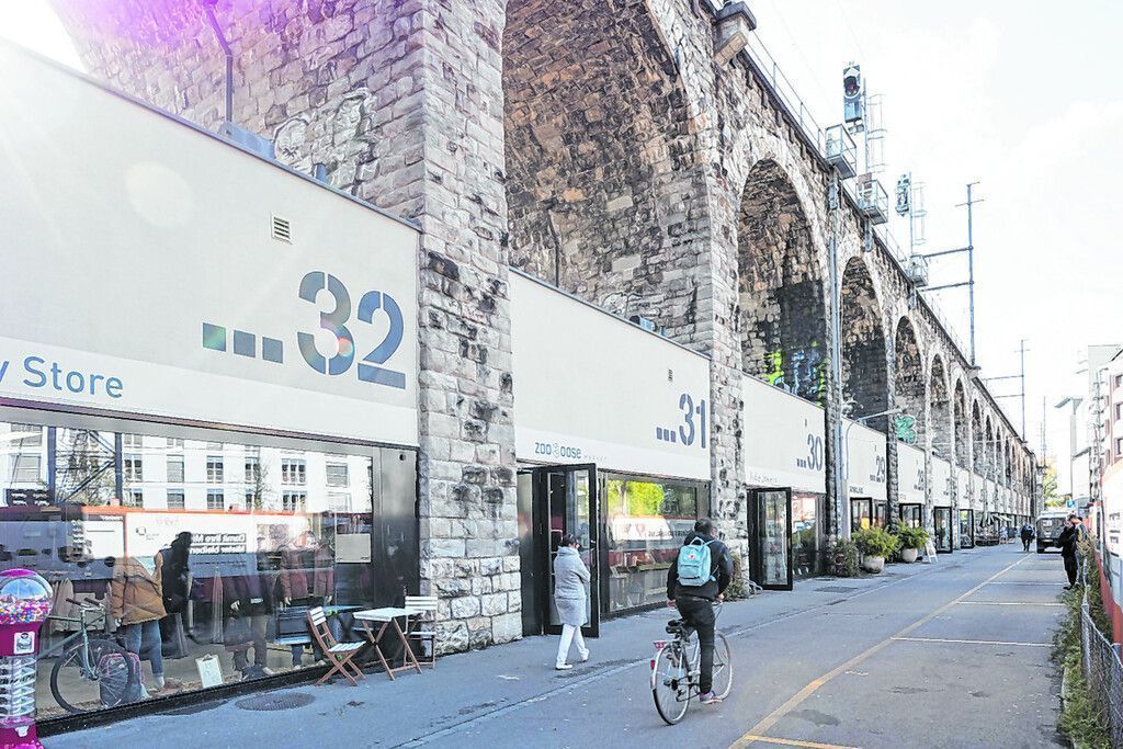 Flaniermeile  „Im Viadukt“