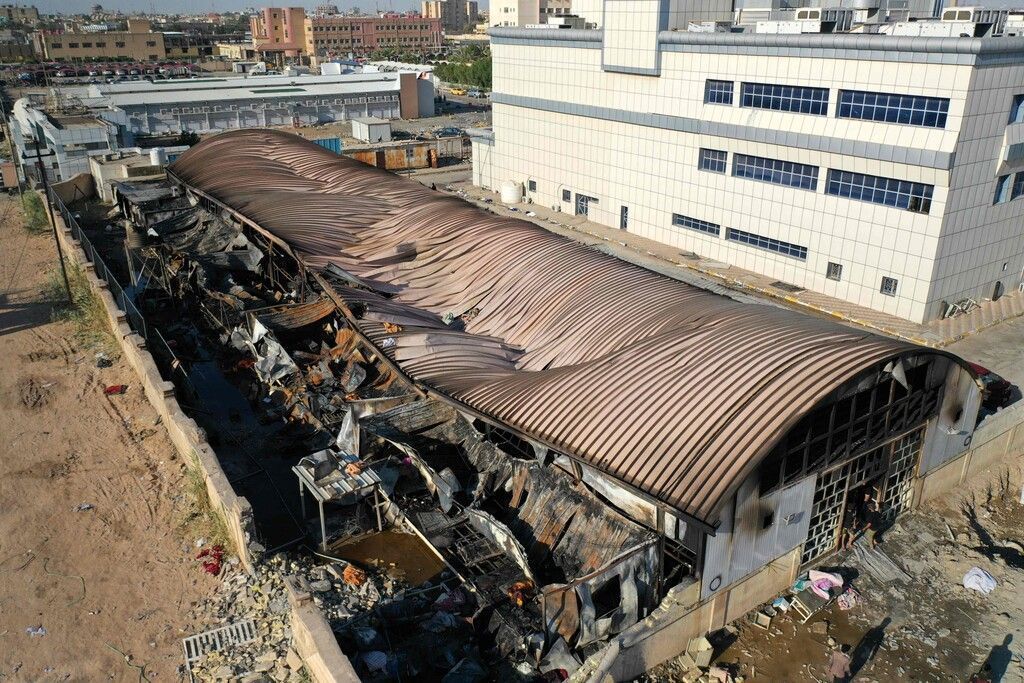 Großbrand auf Corona-Station im Irak forderte Dutzende Tote