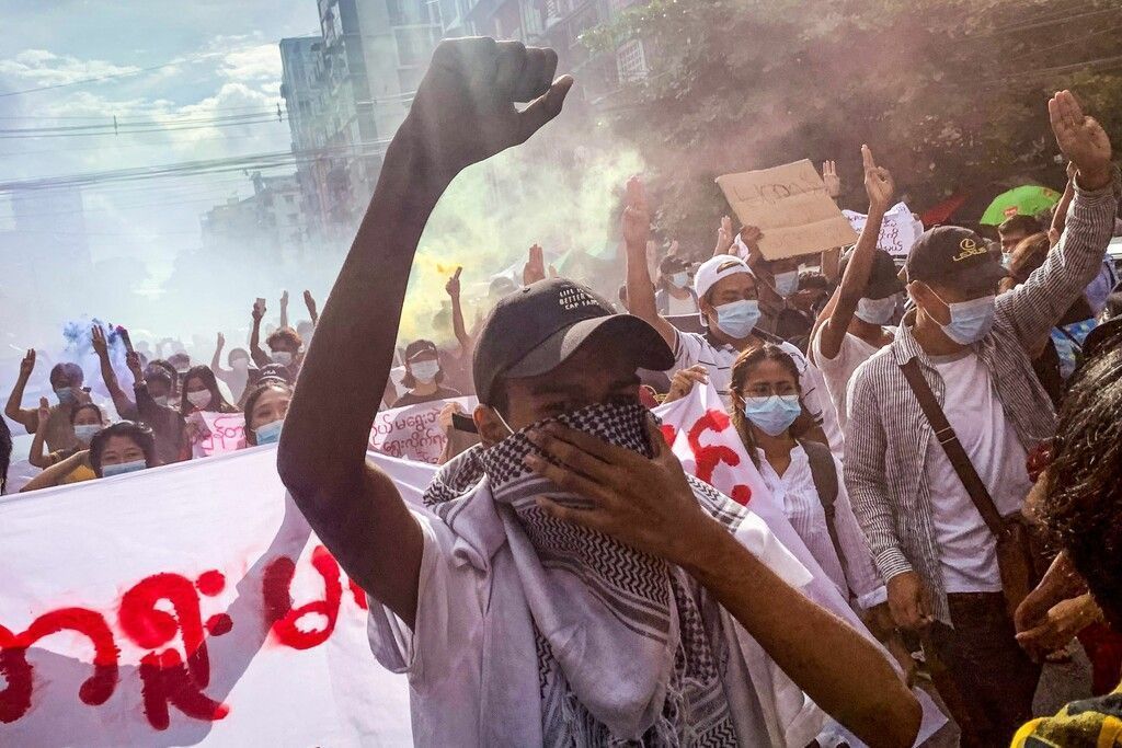 25 Todesopfer bei Demos in Myanmar
