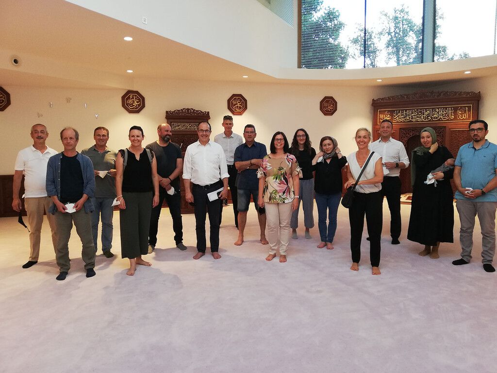 Neue Moschee besucht