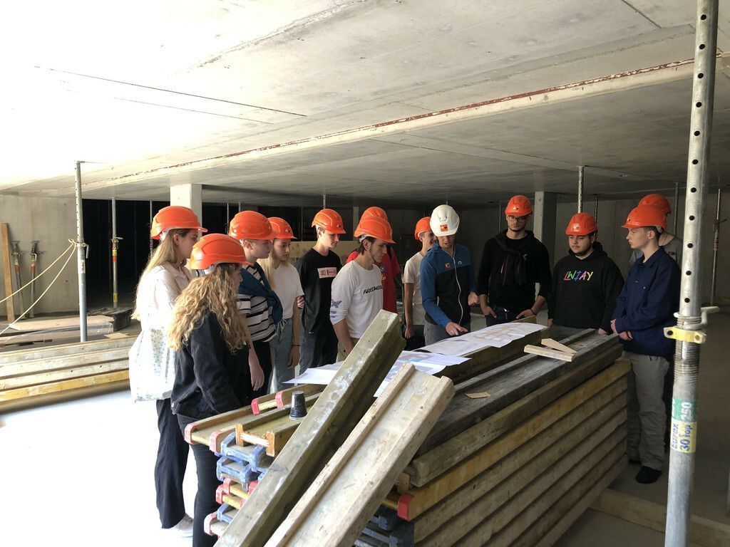 Baustellenvisite