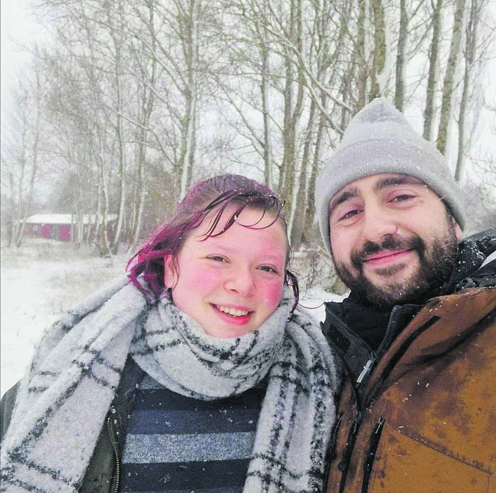 Sarah Handle, 18 Jahre aus Kennelbach derzeit 12-monatiger ESK-Freiwilligendienst bei einem Kulturcafé in Dänemark