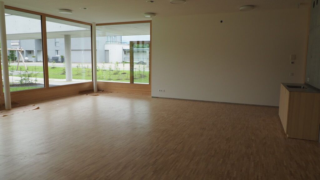 Kindergarten Ried vor finalem Schliff
