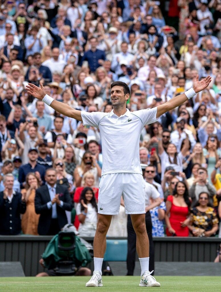 Djokovic ganz oben bei Federer und Nadal