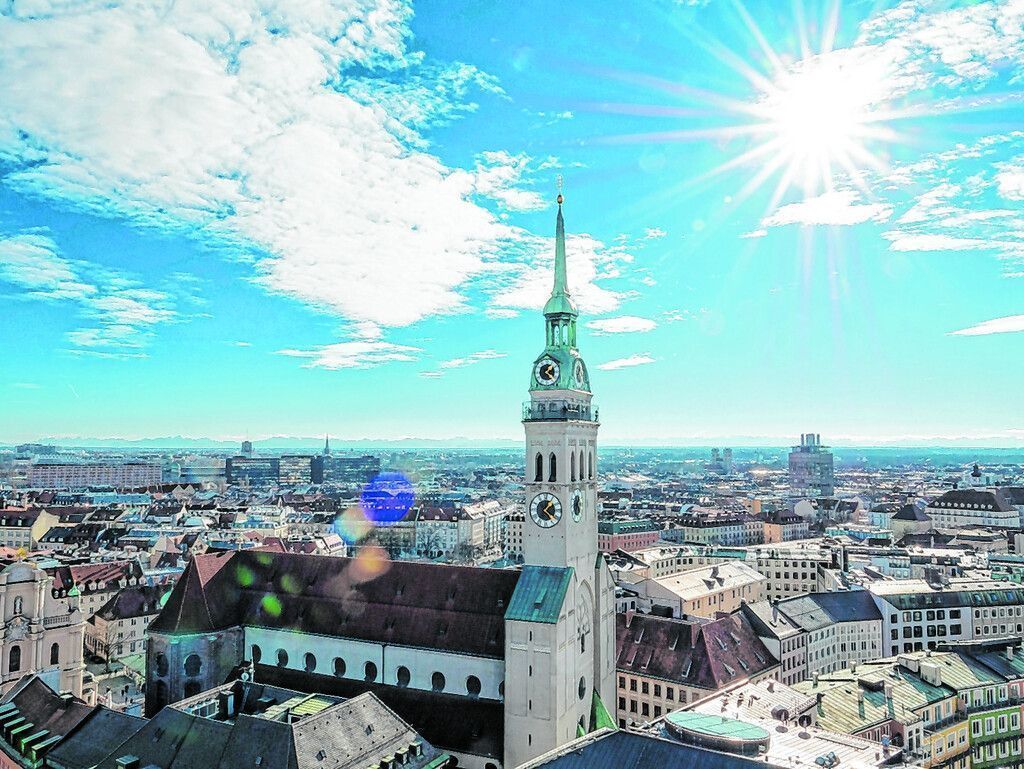 Über den Dächern Münchens