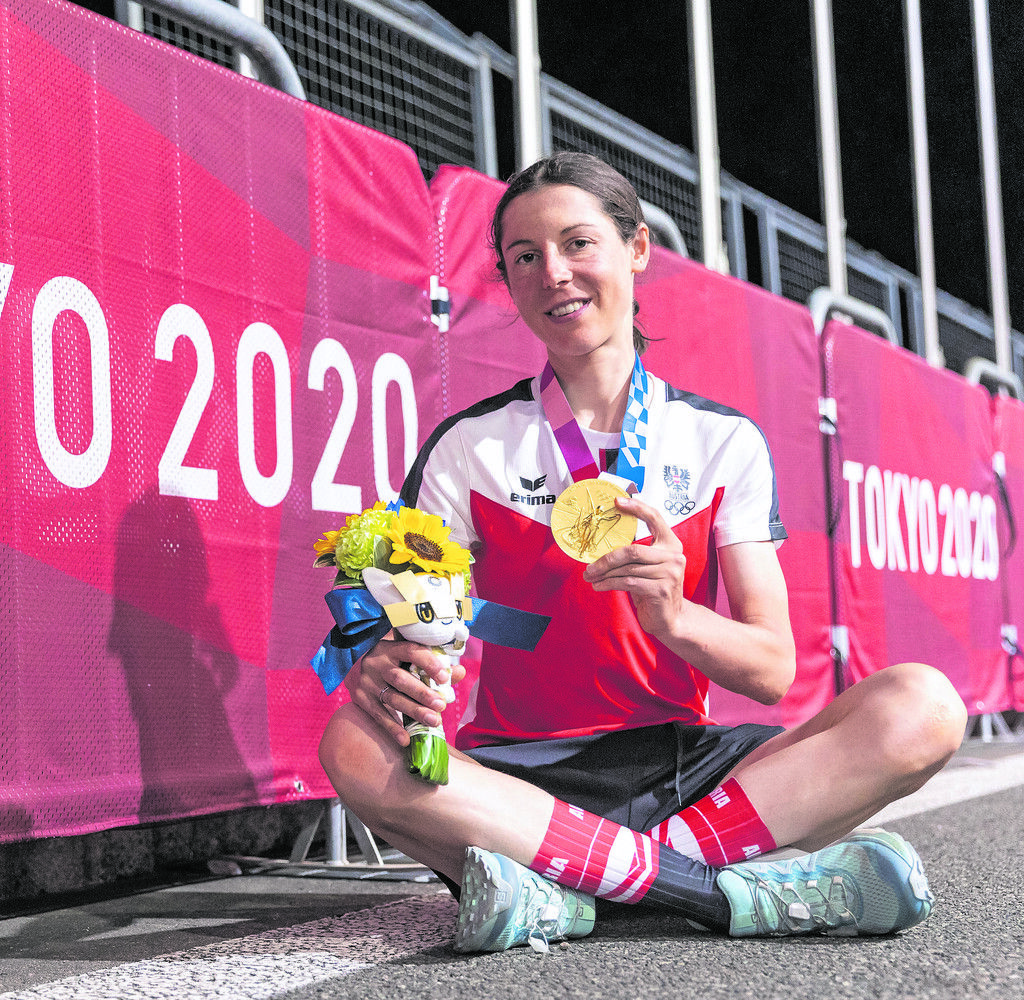 Anna Kiesenhofer kalkulierte goldrichtig