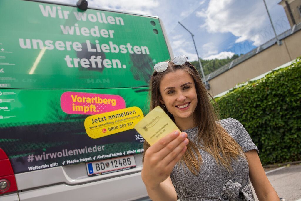 Impfbus rollt weiter durch das Land