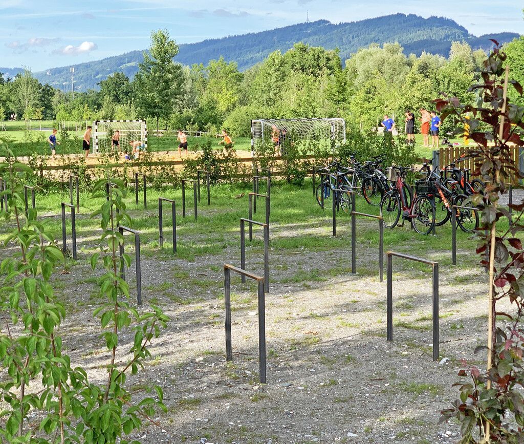 Mehr Parkraum für Radfahrer am LauteracherJannersee