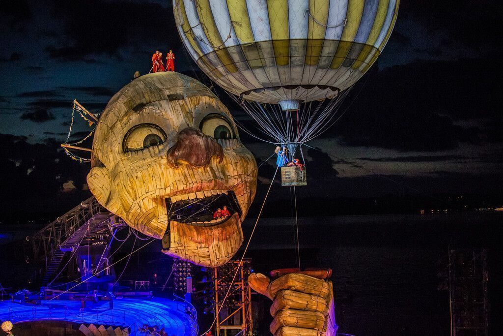 Mit Sehnsucht erwartet –  Clownskopf ist wieder in Aktion