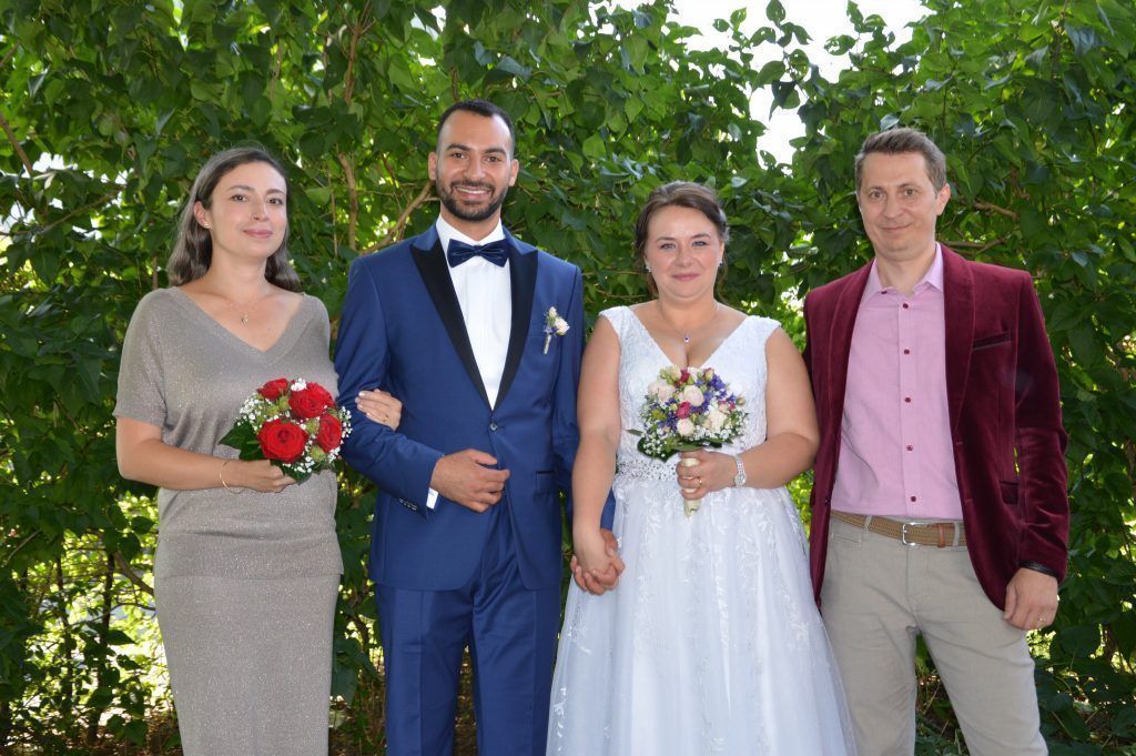 Hochzeit von Laura Canov und Akram Juma Salim Huwaishal Al-Yaaqoubi