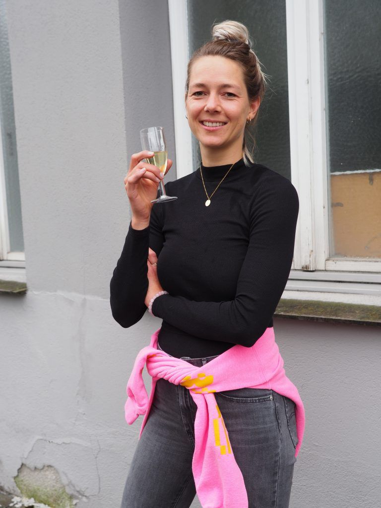 Unter den Vernissage-Besuchern: Judith Diederich.