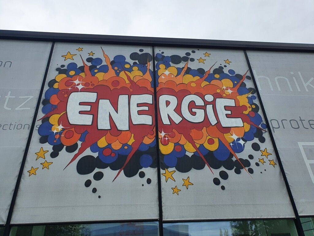 Sprühkunst ziert neue Lernwerkstatt