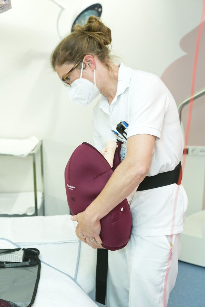 Training zur Sicherheit von Mutter und Kind