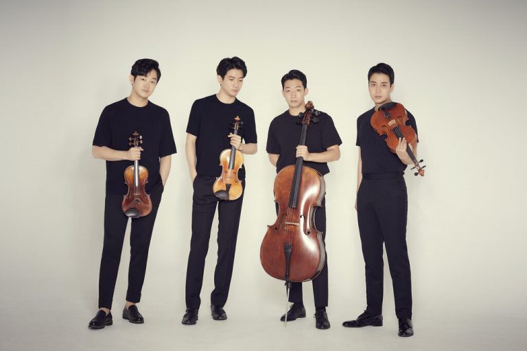 Das Novus String Quartet gastiert am Sonntag das erste Mal bei der Schubertiade in Schwarzenberg.Jino Park