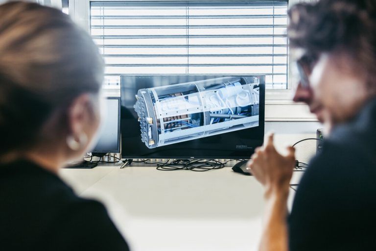 Das Swissloop-Team der ETH Zürich nimmt am Wettbewerb in Las Vegas teil. FA