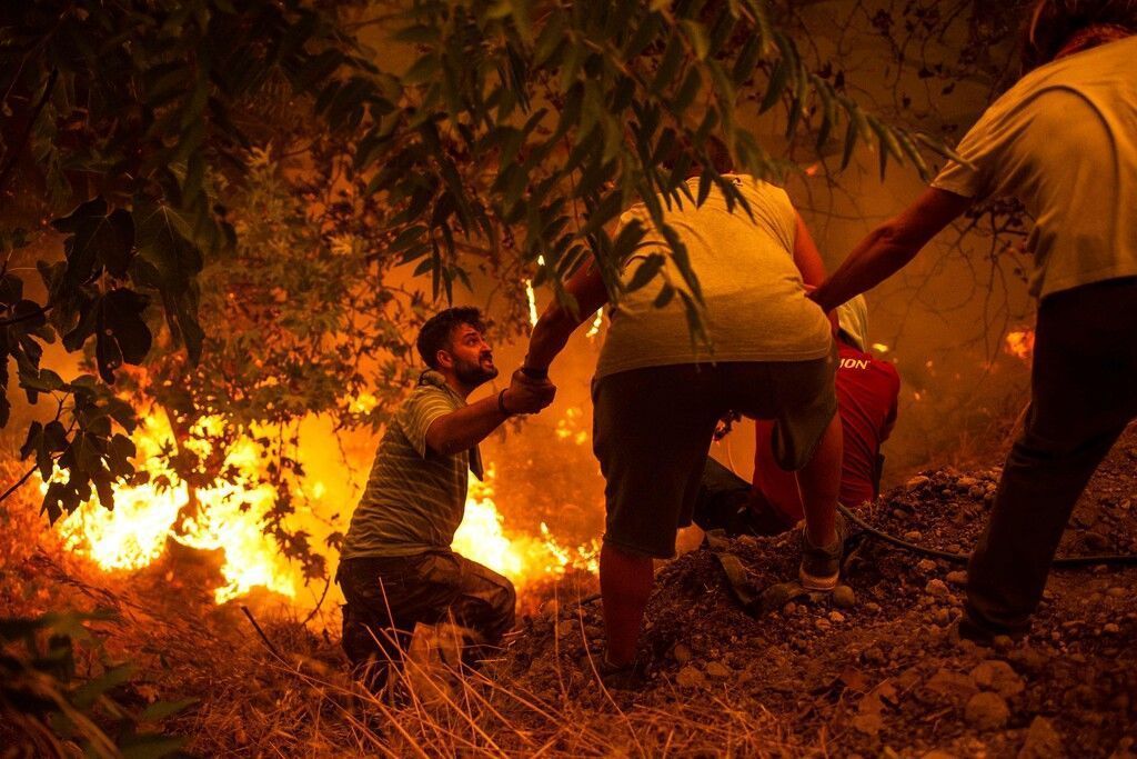 Kein Ende der Feuersbrünste