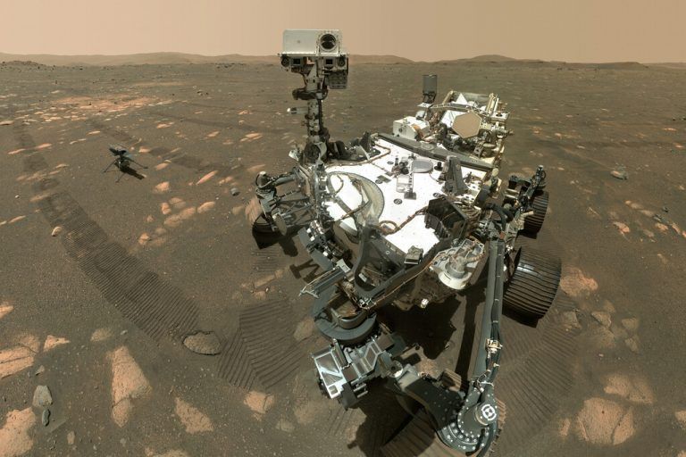 Der Marsrover war im Februar im Jezero-Krater auf dem Mars gelandet. AP
