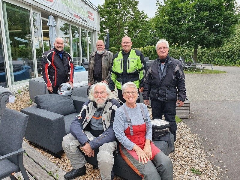 PVÖ-Motorradfahrer auf Schwarzwaldtour
