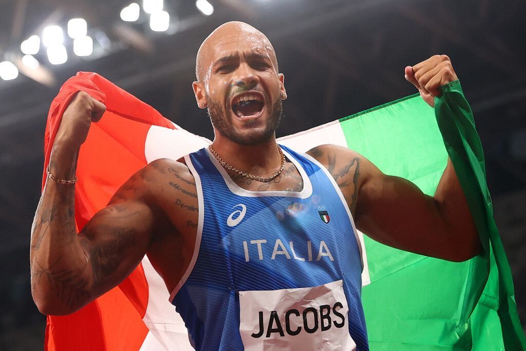 Lamont Marcell Jacobs wird Nachfolger von Usain Bolt als 100-m-Olympiasieger. »C2, 3
